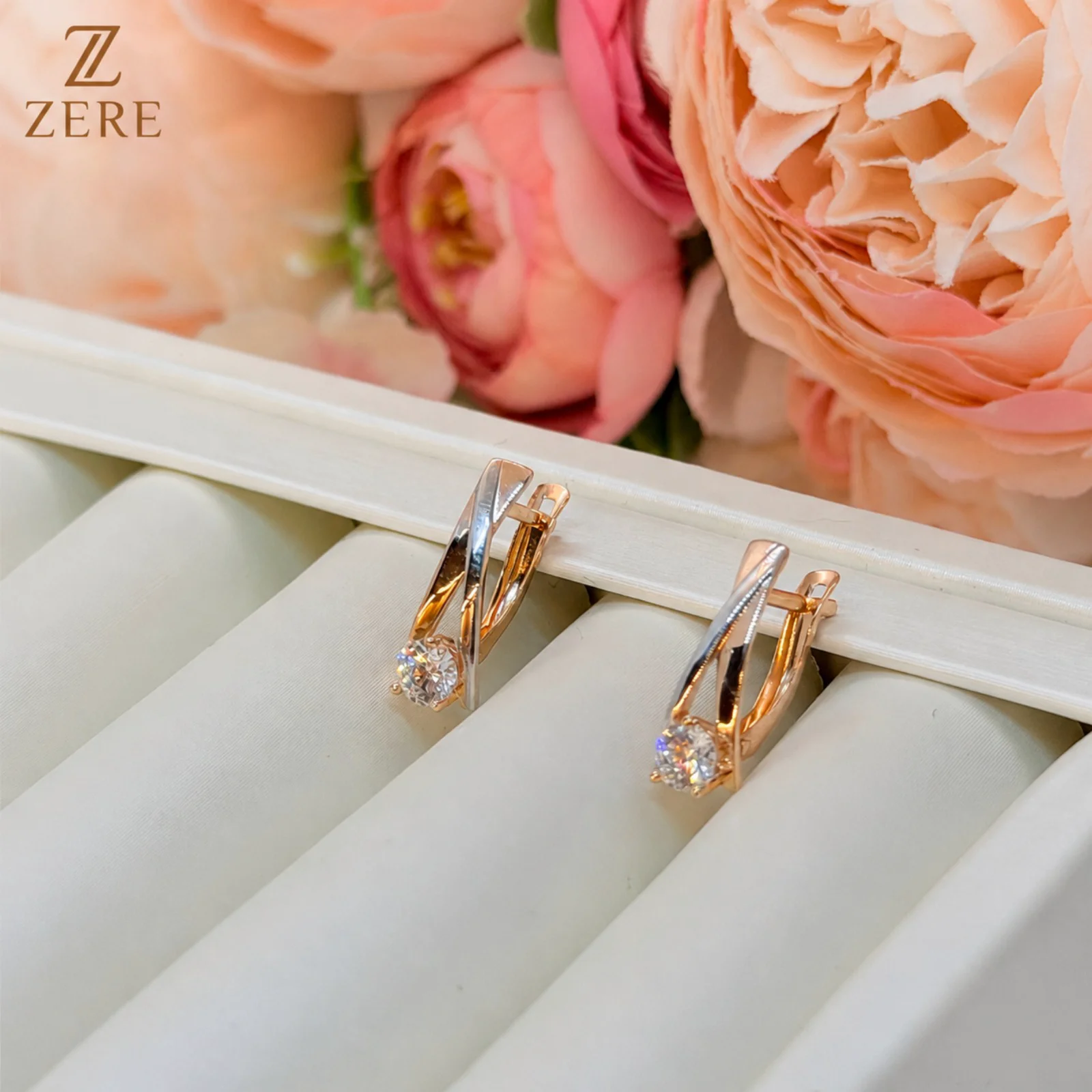 Серьги Zere ZR080504 золото 1.32гр купить,110100
