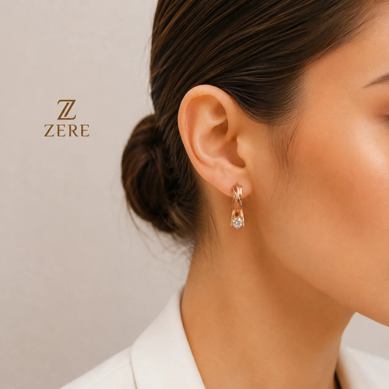 Серьги Zere ZR080504 золото 1.32гр купить,110100