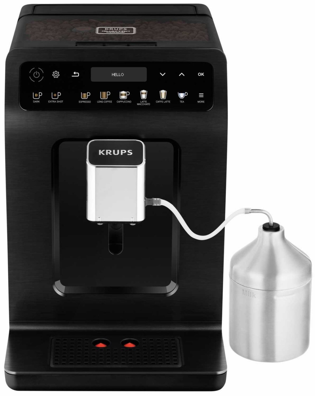 Кофемашина Krups Evidence Plus EA894810 черный купить,NaN
