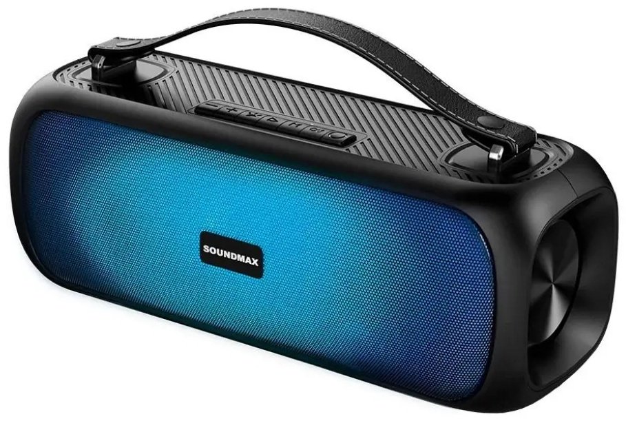 Портативная колонка SoundMAX SM-PS5081B черный - ForteMarket Портативная колонка SoundMAX SM-PS5081B черный купить,0