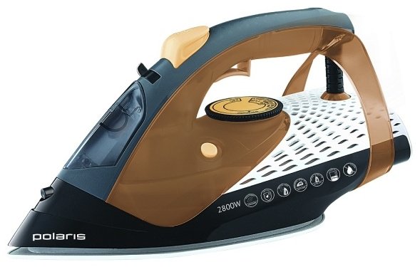 Утюг Polaris PIR 2860AK черный-оранжевый