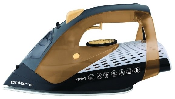 Утюг Polaris PIR 2860AK черный-оранжевый - ForteMarket Утюг Polaris PIR 2860AK черный-оранжевый купить,0