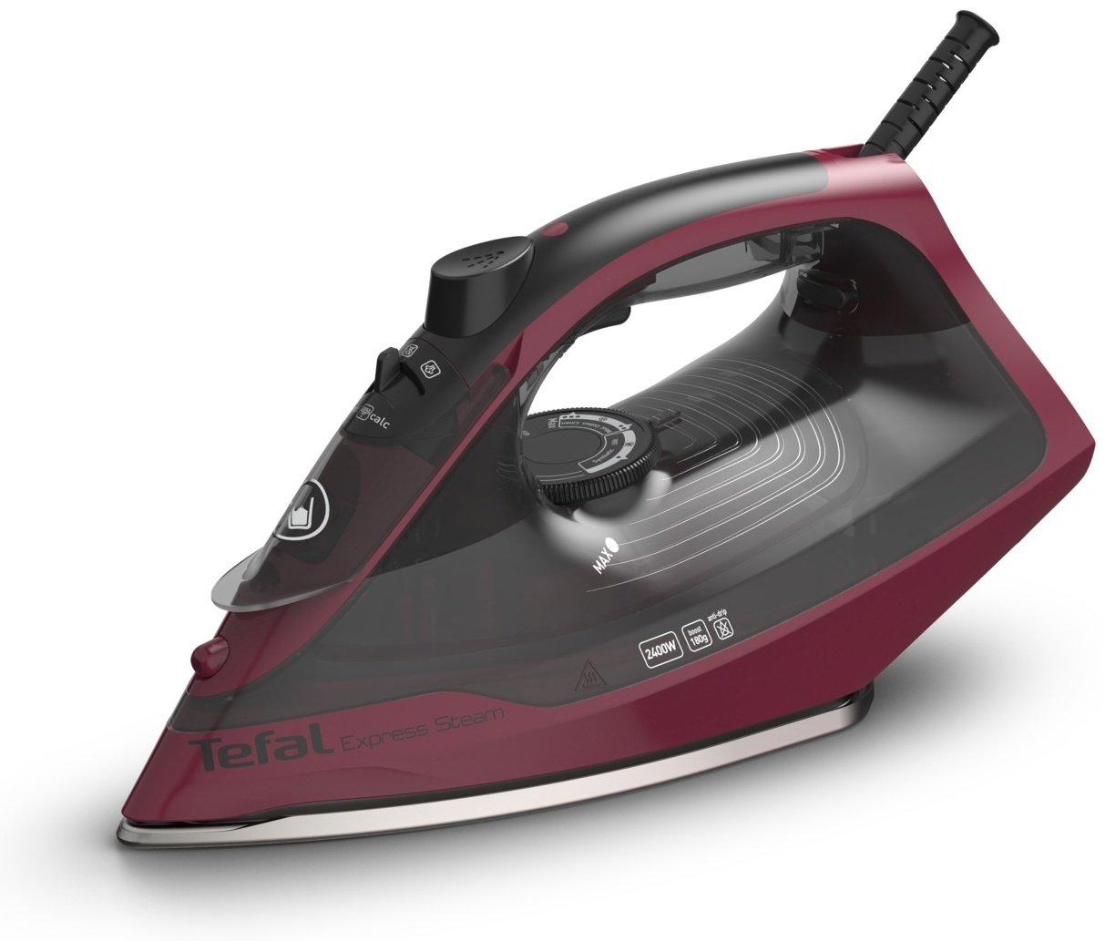 Утюг Tefal Express Steam FV2846E0 черный, красный
