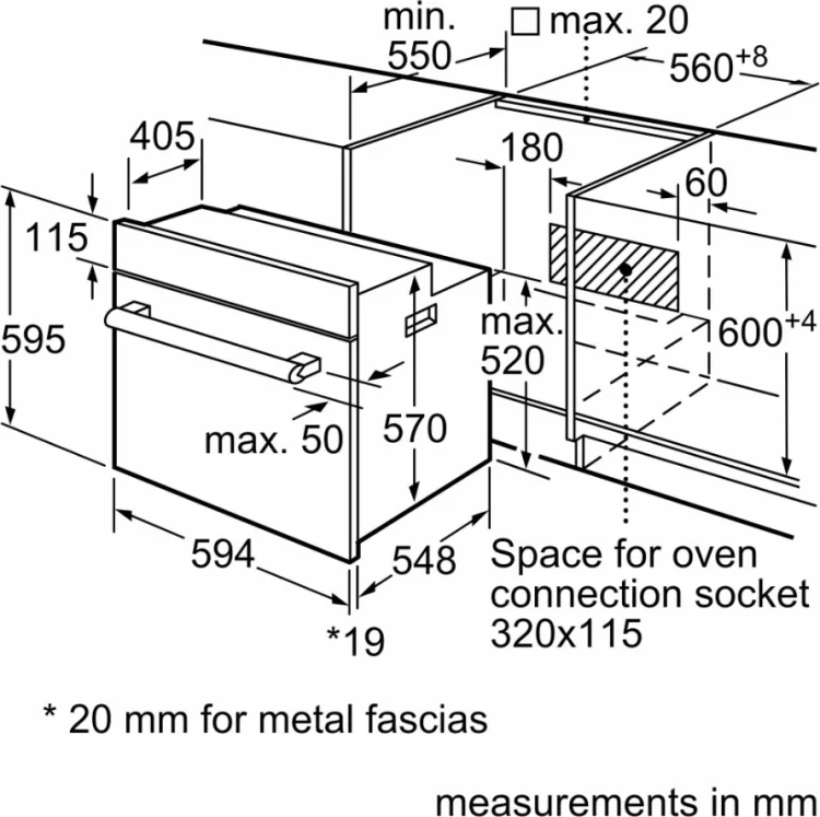 Встраиваемый духовой шкаф Bosch HBF512BB1T - ForteMarket Встраиваемый духовой шкаф Bosch HBF512BB1T купить,0