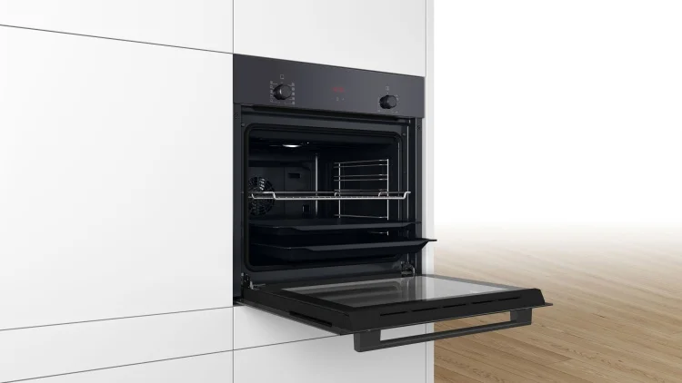Встраиваемый духовой шкаф Bosch HBF512BS1T Black - ForteMarket Встраиваемый духовой шкаф Bosch HBF512BS1T Black купить,0