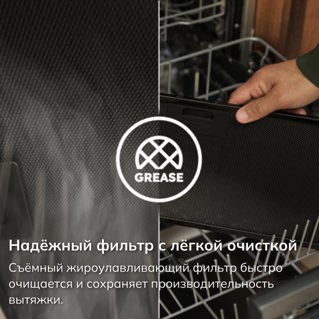 Вытяжка Electrolux LFU216X серебристый купить,129990