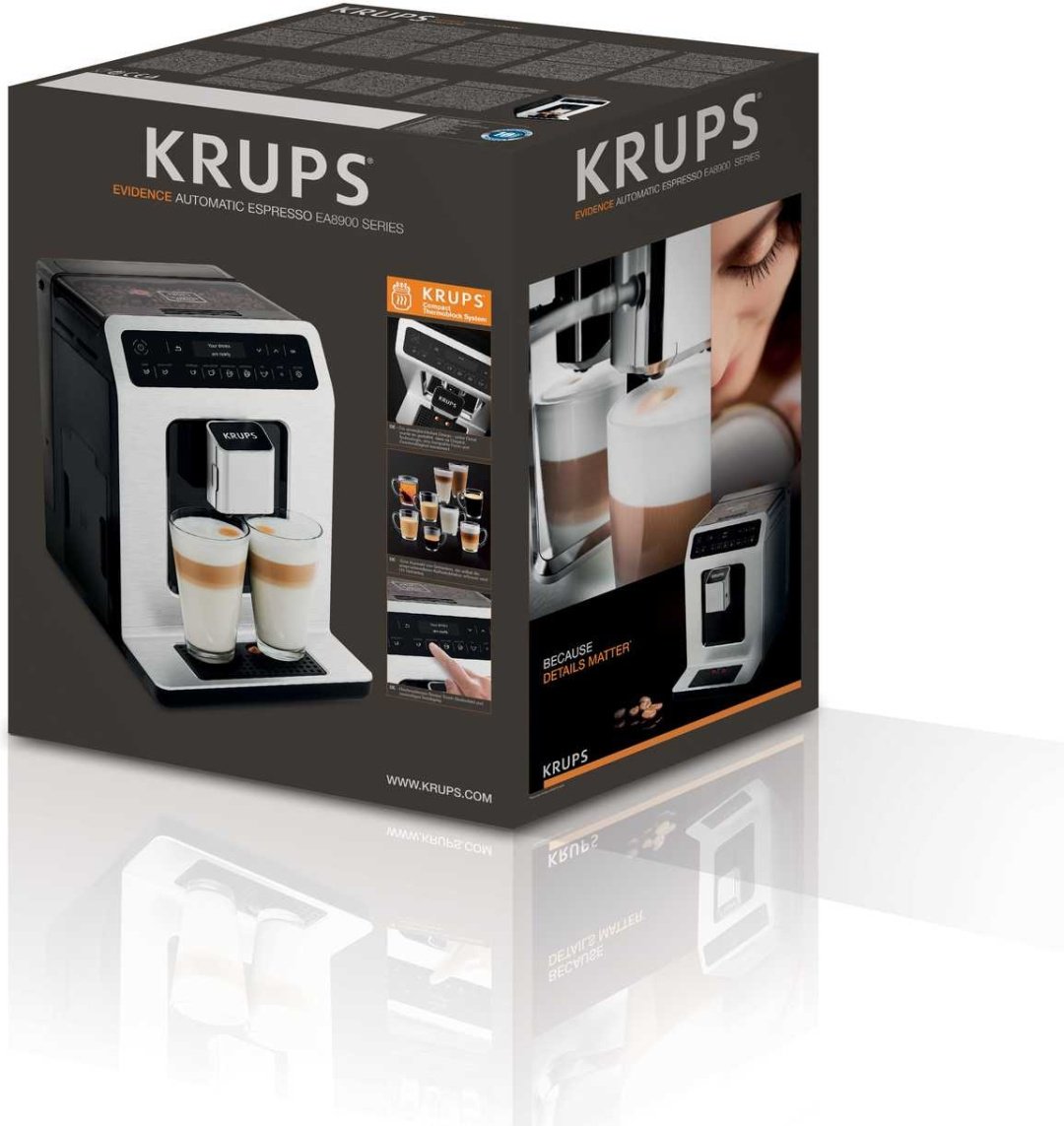 Кофемашина Krups Evidence EA891810 черный - ForteMarket Кофемашина Krups Evidence EA891810 черный купить,0