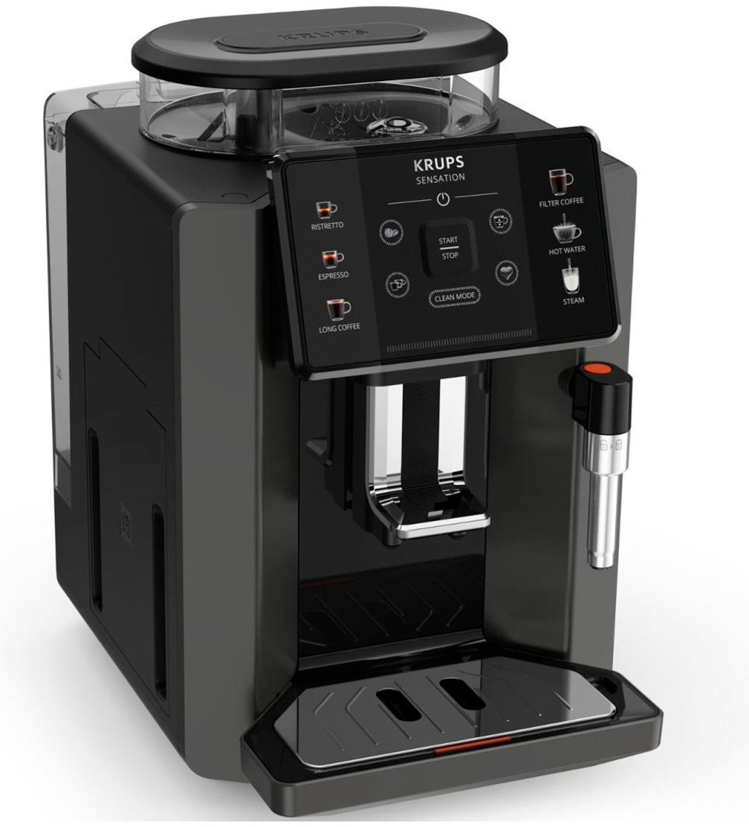 Кофемашина Krups Sensation C50 EA910810 черный - ForteMarket Кофемашина Krups Sensation C50 EA910810 черный купить,0