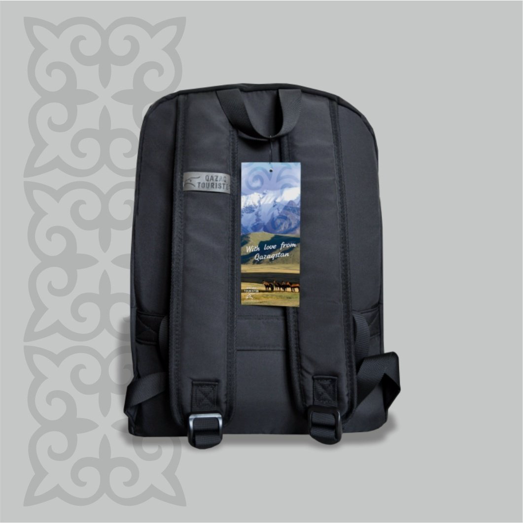Рюкзак Qazaq Tourister QT-003 до 15.6" черный купить,12090