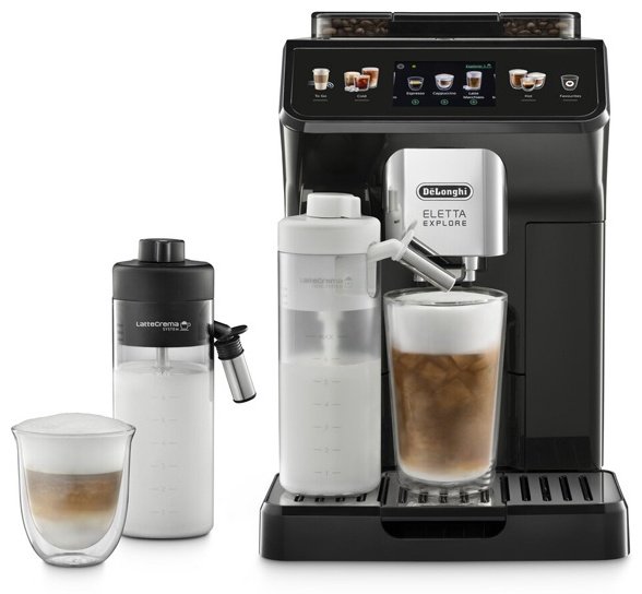 Кофемашина Delonghi ECAM 450.55 G Eletta Explore черный