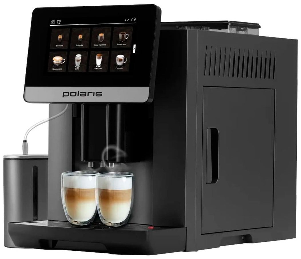 Кофемашина Polaris PACM-2080AC WIFI IQ Home черный - ForteMarket Кофемашина Polaris PACM-2080AC WIFI IQ Home черный купить,0
