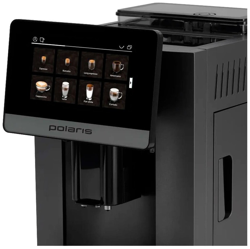Кофемашина Polaris PACM-2080AC WIFI IQ Home черный - ForteMarket Кофемашина Polaris PACM-2080AC WIFI IQ Home черный купить,0