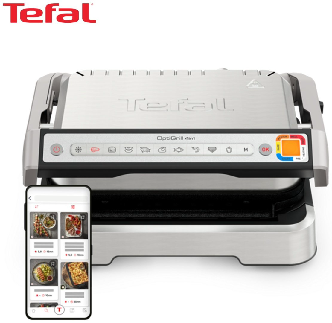 Гриль Tefal Optigrill GC774D30 купить,159000