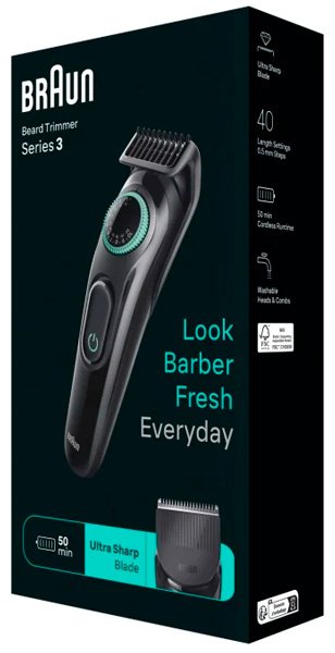 Braun триммер для бороды и усов BT3421 купить,0