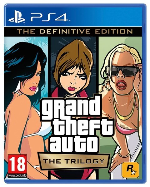 Видеоигра Grand Theft Auto: The Trilogy - Definitive Edition / GTA Trilogy RUS купить,29990