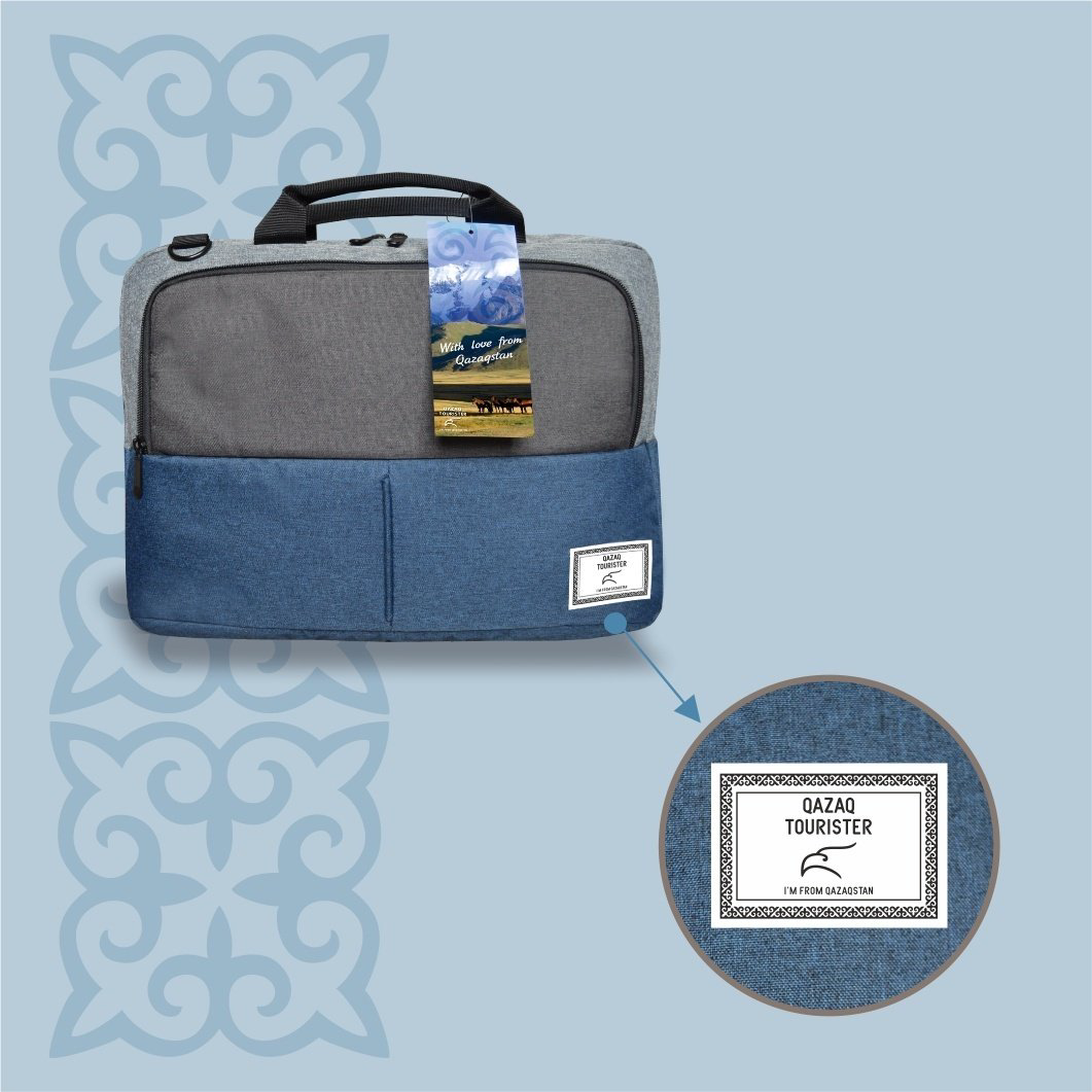 Сумка QAZAQ TOURISTER QT-004 до 15.6" серый купить,10990