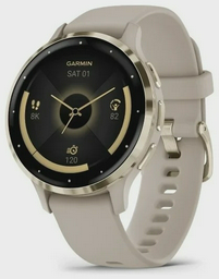 Спортивные часы Garmin Venu 3S 010-02785-02 Gold Beige