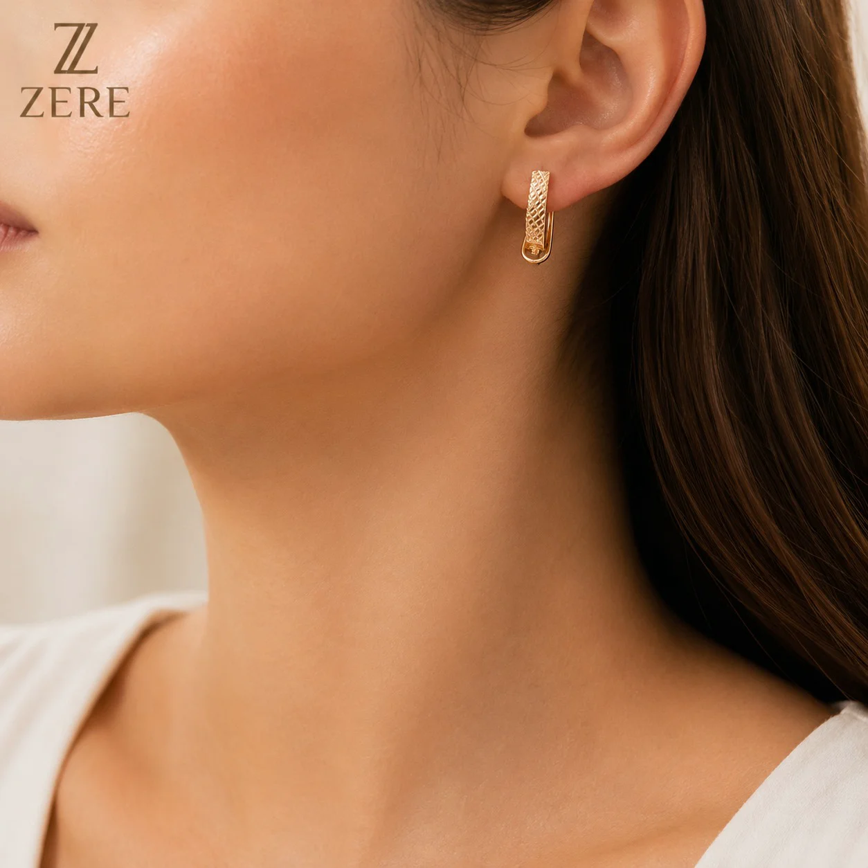 Серьги Zere ZR080502 золото 2.0гр купить,175500