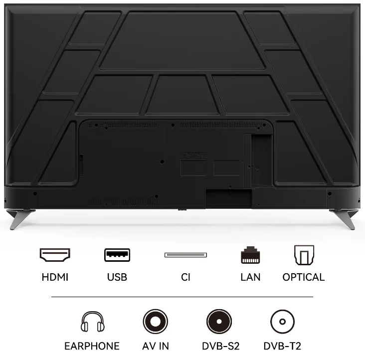 Телевизор Yasin 75" 75UD81 LED 4K UHD Black