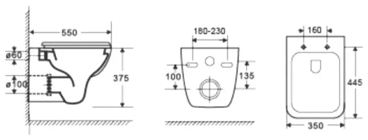 Инсталляция комплект WeltWasser MK4106 MARBERG 410 + KEHLBACH 004 GL-WT + MAR 410 SE MT-BL белый