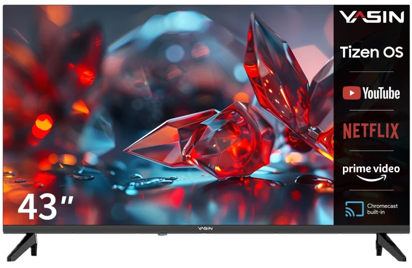 Телевизор 43" Yasin 43CU7000 LED Full HD Black купить,NaN