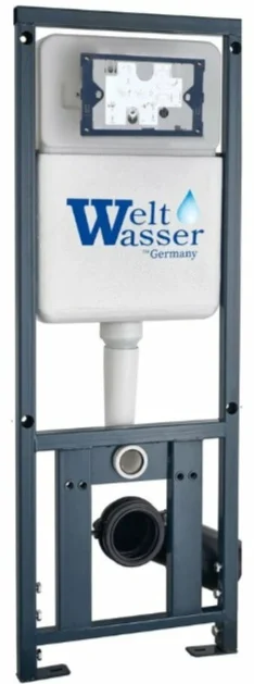 Инсталляция комплект WeltWasser MM41093 MARBERG 410 + MERZBACH 043 XL MT-BL + MAR 410 RD GL-WT черный купить,257400
