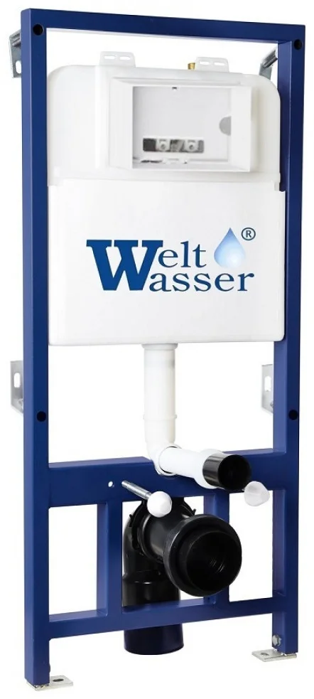 Инсталляция комплект WeltWasser BM52523 BAMBERG 525 + MERZBACH 043 MT-WT + BAMBERG CR белый купить,215000