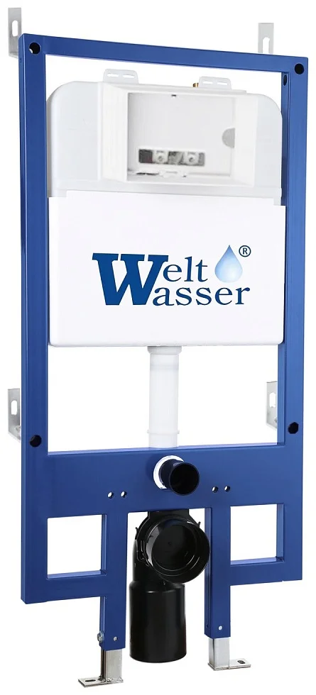Инсталляция комплект WeltWasser BG54518 BAMBERG 545 + GELBACH 043 MT-BL + BAMBERG WT черный купить,235400