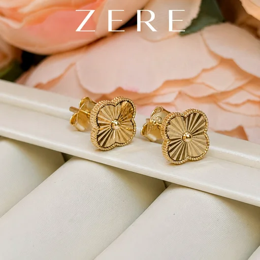 Серьги-пусеты Zere ZR080539 золото 1.44гр