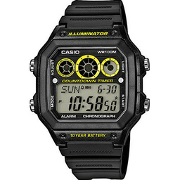 Часы мужские Casio AE-1300WH-1AVDF черные