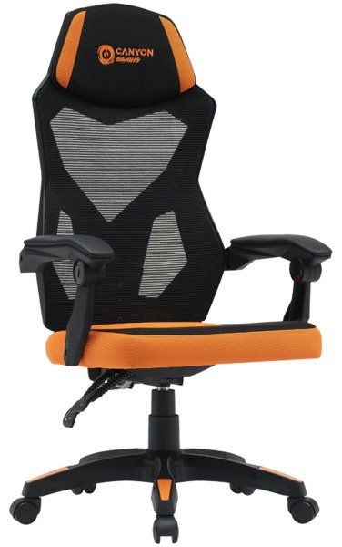 Игровое кресло Canyon CNE-MCH02, черный, оранжевый купить,49990