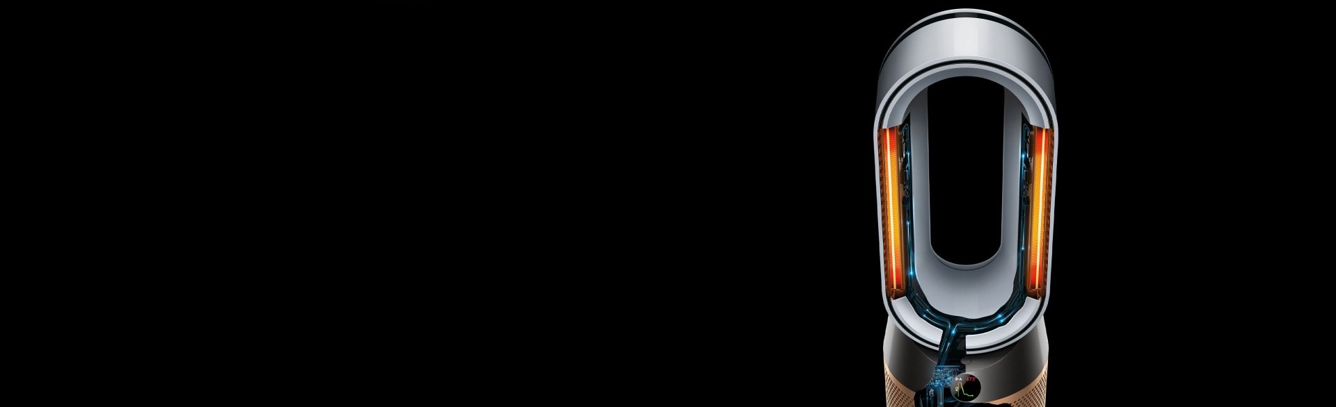 Очиститель воздуха Dyson Purifier Hot+Cool HP09 Formaldahyd White Gold