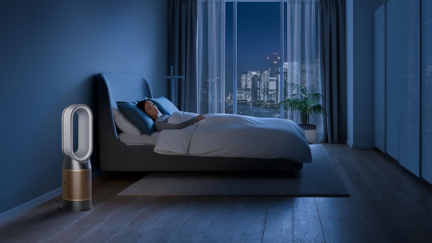 Очиститель воздуха Dyson Purifier Hot+Cool HP09 Formaldahyd White Gold