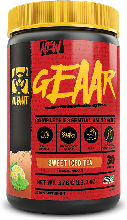 Аминокислоты Mutant GEAAR Iced  Tea 378 гр 30 шт купить,NaN