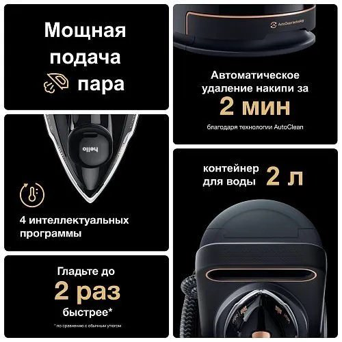 Парогенератор Braun IS9090BK черный купить,NaN