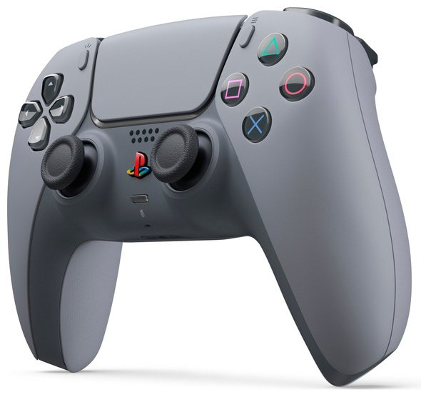 Игровой контроллер Sony PS5 DualSense Controller 30th Anniversary Edition серый купить,NaN