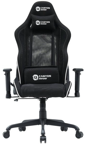 Игровое кресло Canyon CNS-MCCH01, черный, белый купить,NaN