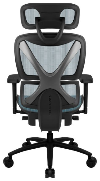 Игровое кресло ThunderX3 XTC-Chroma, черный, синий купить,NaN