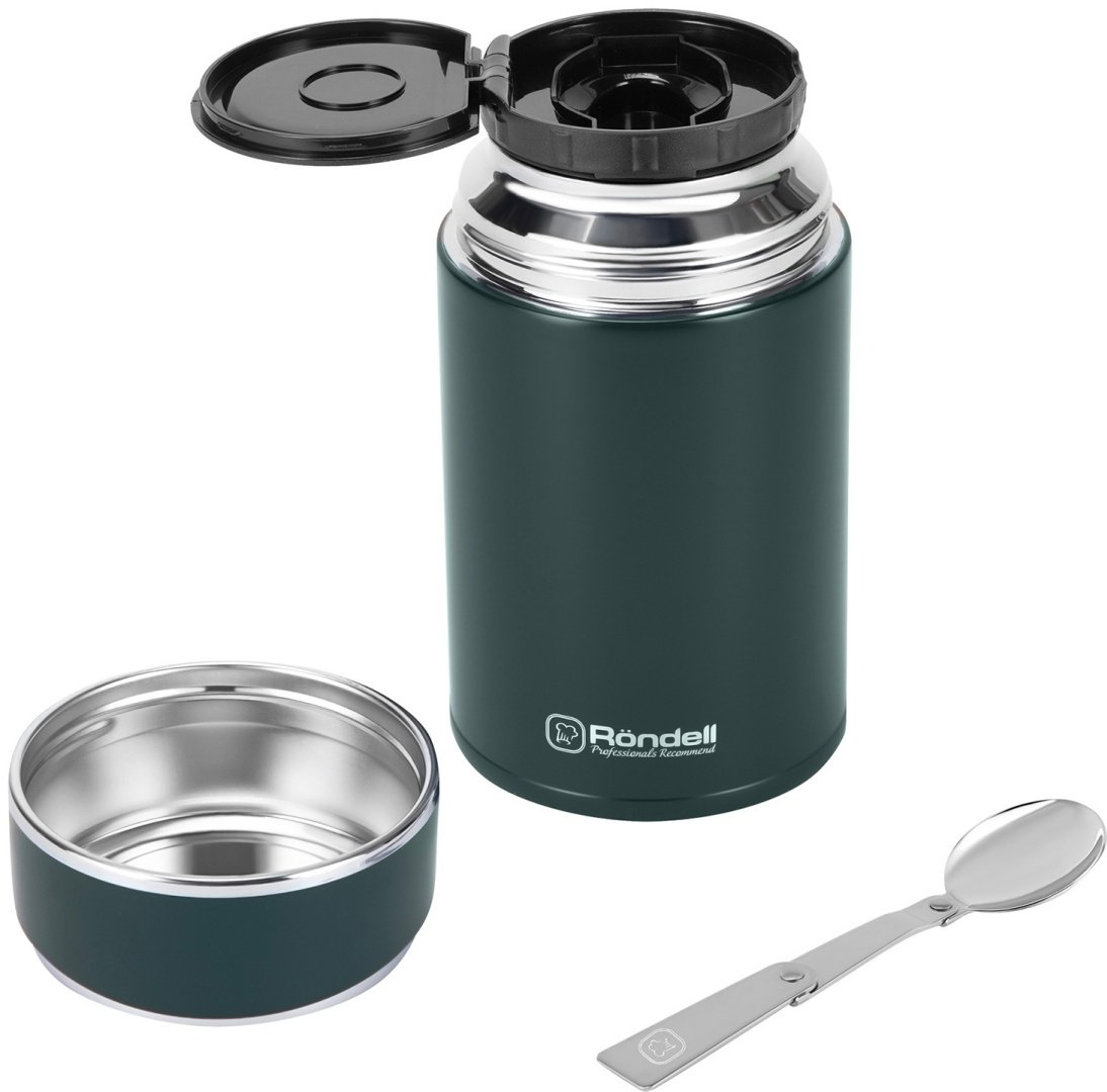 Термос для еды Rondell 0.7 л Aventura RDS-1660 зеленый купить,NaN