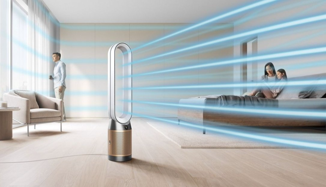 Очиститель воздуха Dyson Purifier Cool Formaldehyde TP09 золотистый купить,NaN