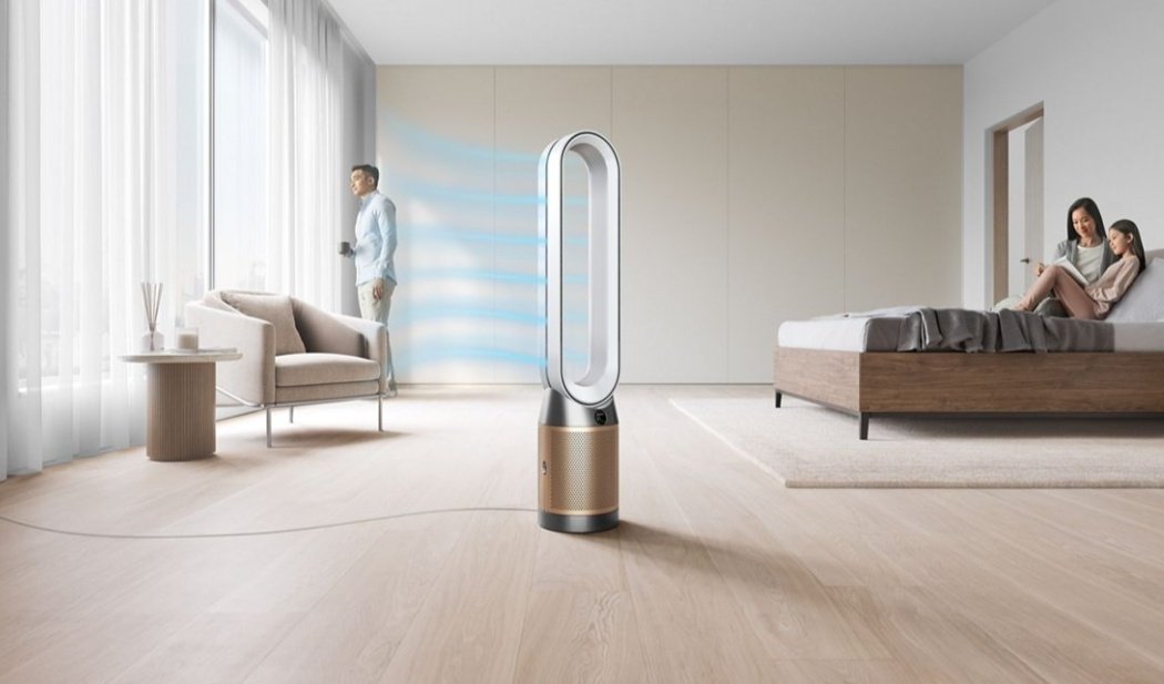 Очиститель воздуха Dyson Purifier Cool Formaldehyde TP09 золотистый купить,0