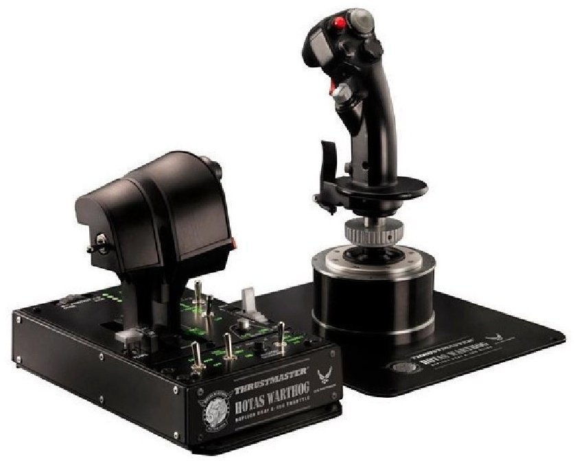 Игровой контроллер Thrustmaster Hotas Warthog черный купить,NaN