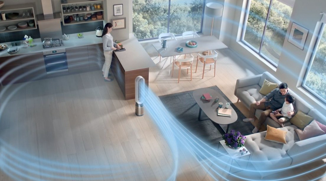 Очиститель воздуха Dyson Purifier Cool Formaldehyde TP09 золотистый купить,NaN