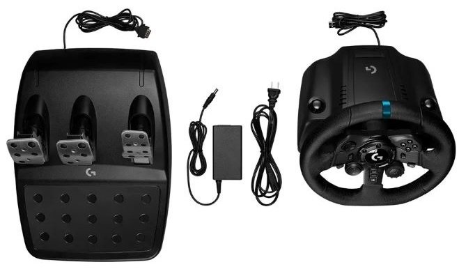 Игровой контроллер Logitech G923 черный купить,0