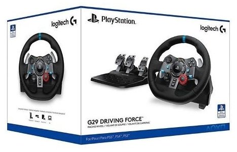 Игровой контроллер Logitech G923 черный купить,0