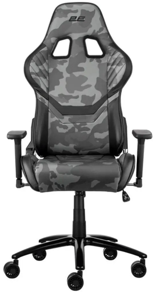 Игровое кресло 2E 2E-GC-HIB-BK, черный, хаки купить,NaN