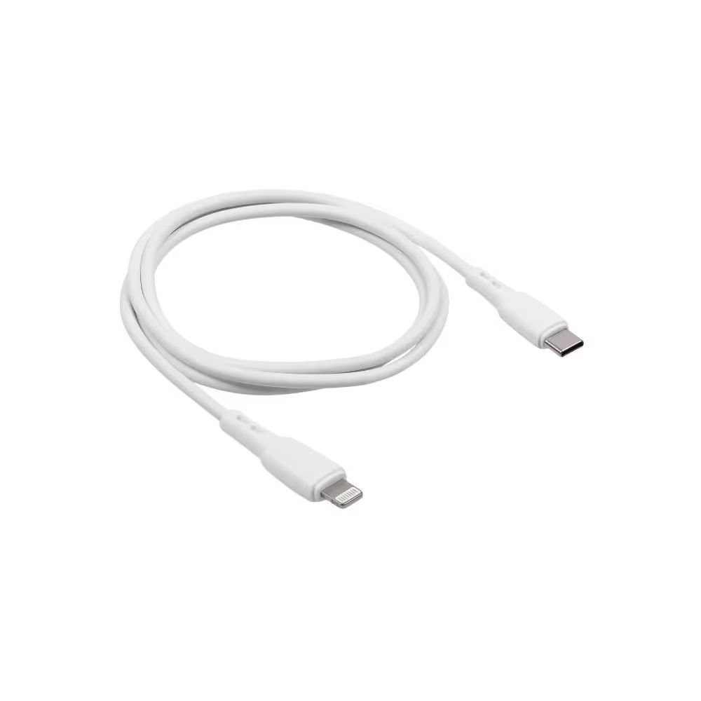 Кабель Carmega USB Type C-Lightning CAR-C-CL1M-WH 1м белый купить,3490
