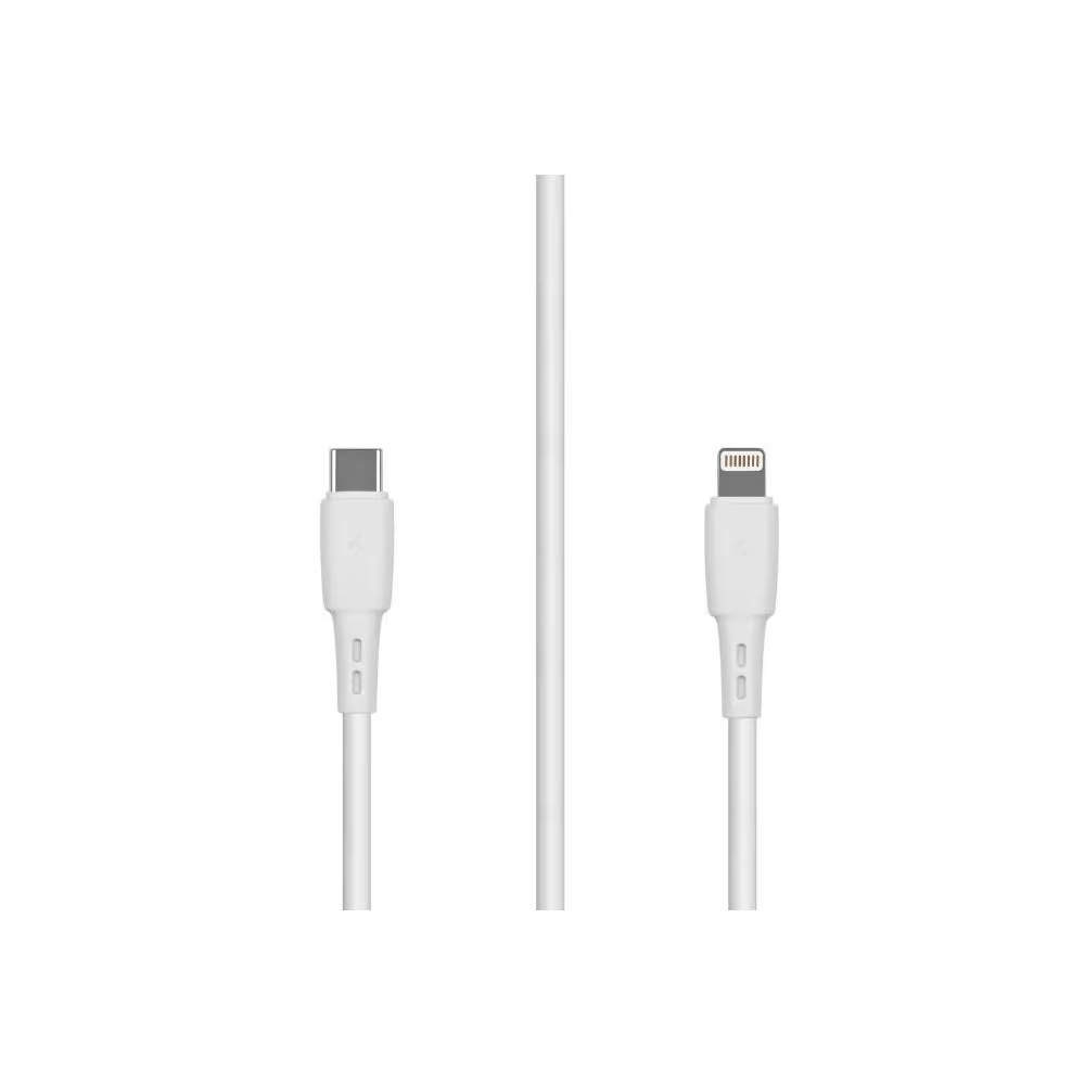 Кабель Carmega USB Type C-Lightning CAR-C-CL1M-WH 1м белый купить,3490