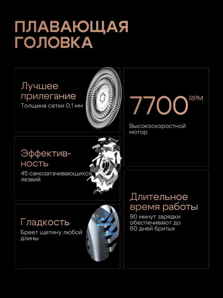 Электробритва METZ MZDF032 роторная от аккумулятора купить,49990