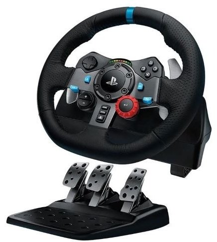 Игровой контроллер Logitech G29 Driving Force Racing Wheel черный - ForteMarket Игровой контроллер Logitech G29 Driving Force Racing Wheel черный купить,0